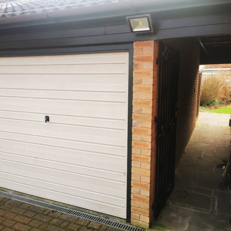 Garage conversion Leeds, before